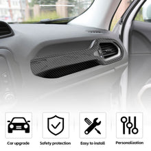 For 2015+ Jeep Renegade Dashboard Co-Pilot Handle Storage Box Trim RT-TCZ