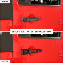 For 2007-2018 Jeep Wrangler JKU 2-Door  Mechanical Hollow Shape Handle Replacement Part (3 Handle /Set) RT-TCZ