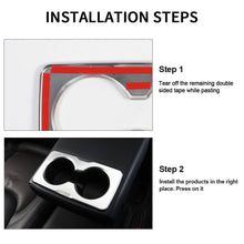 For 2018+ Jeep Wrangler JL JLU & Gladiator JT Rear Armrest Water Cup Holder Panel Cover Trim RT-TCZ