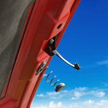 For 2007-2017 Jeep Wrangler JK Metal Hood Safety Catch Latch Hood Lock Hook Black RT-TCZ