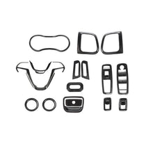 For 2014-2021 Jeep Grand Cherokee 16PCS Interior Decoration Cover Trim Kit RT-TCZ