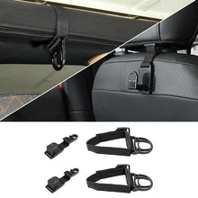 For Jeep Wrangler TJ JK JL JT/ Grand Cherokee/ Cherokee/ Renegade/ Compass/ Patriot Sport Roll Bar Coat Hook+ Star Wing Hooks RT-TCZ