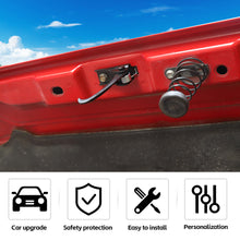 For 2007-2017 Jeep Wrangler JK Metal Hood Safety Catch Latch Hood Lock Hook Black RT-TCZ