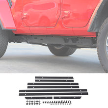 For 2018+ Jeep Wrangler JL & Gladiator JT Iron Side Skirts Body Kit Protector Panel Trim 4Door RT-TCZ