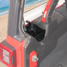 For 2024+ Jeep Wrangler JLU 4Door Rear Cargo Trunk Both Side Storage Box Organizer Tray RT-TCZ