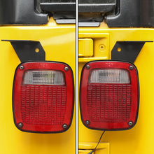 For 1997-2006 Jeep Wrangler TJ Taillight Antenna Mount Bracket Holder Black RT-TCZ