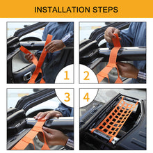 For Jeep Wrangler YJ TJ JK JL Multi-function Mesh Cargo Net Car Roof Net Hammock RT-TCZ