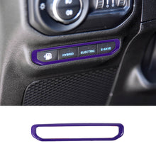 For 2021+ Jeep Wrangler JL 4Xe Electric Mode Button Switch Cover Trim Bezel RT-TCZ