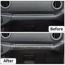 For 2018-2023 Jeep Wrangler JL JLU & Gladiator JT Co-Pilot Dashboard Handle Trim Strip RT-TCZ