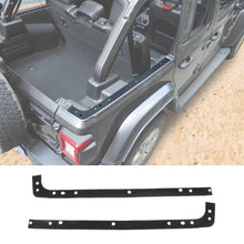 For 2018+ Jeep Wrangler JLU 4Door Black Car Roof Mounting Hole Pad Cover RT-TCZ