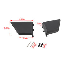 For 2011-2017 Jeep Wrangler JK 2/4-Door Metal Front & Rear Door Storage Pockets Panels RT-TCZ