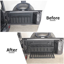 For 2018+ Jeep Wrangler JL JLU Metal Rear Door Tailgate Table Shelf Storage Rack RT-TCZ