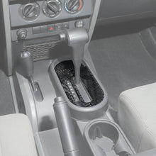 For 2007-2010 Jeep Wrangler JK Soft Carbon Fiber Console Gear Shift Panel Cover Trim RT-TCZ