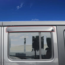 For 2018+ Jeep Wrangler JL/JT 4Door Side Window Visors Rain Shield Guards Cover RT-TCZ