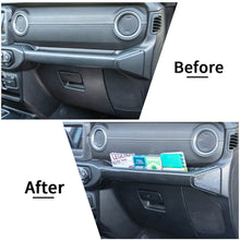 For 2018-2023 Jeep Wrangler JL JLU & Gladiator JT Co-Pilot Dashboard Handle Storage Box Cover Trim RT-TCZ