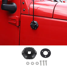 For 2007-2023 Jeep Wrangler JK JL & Gladiator JT 2pc Antenna Base Cover Replacement Trim Black RT-TCZ