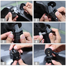 For 2018+ Jeep Wrangler JL JLU & Gladiator JT Engine Hood Action Camera Mount Bracket RT-TCZ