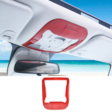 For 2016+ Jeep Renegade Reading Light Lamp Cover Trim Decor Panel Card Slot RT-TCZ