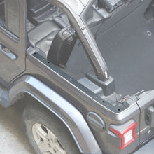 For 2018+ Jeep Wrangler JLU 4Door Black Car Roof Mounting Hole Pad Cover RT-TCZ