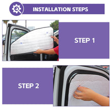 For 2007-2016 Jeep Compass 4-Door Windshield Sunshade Side Window Sunscreen Heat Insulation Sun Visor 8PCS RT-TCZ