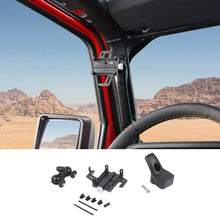 For 2024+ Jeep Wrangler JL & Gladiator JT  A-Pillar Grab-Handle Phone Holder Mount Stand RT-TCZ