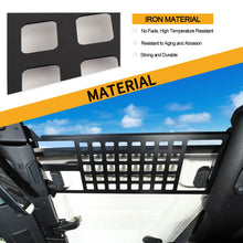 For 2018+ Jeep Wrangler JL & Gladiator JT Iron Car Front Roof Storage Rack Cargo Carrier RT-TCZ
