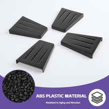 For 2007-2017 Jeep Wrangler JK 2 Door Hinge Cover Trim Upgrade Black RT-TCZ