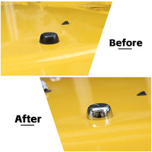 For 1997-2006 Jeep Wrangler TJ Chrome Car Engine Hood Rubber Head Cover Trim RT-TCZ