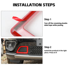 For 2019+ Jeep Cherokee Front Bumper Air Inlet Vent Cover Trim RT-TCZ