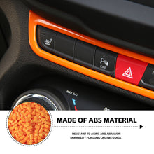 For 2015-2017 Jeep Renegade Emergency Light Switch Frame Decoration Trim RT-TCZ