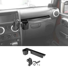 For 2007-2010 Jeep Wrangler JK Co-pilot Grab Bar Handle Storage Box & Phone Holder Base RT-TCZ