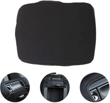 For 2007-2010 Jeep Wrangler JK JKU Center Console Cover Armrest Pad Cover, Black RT-TCZ