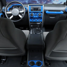 For 2007-2010 Jeep Wrangler JK JKU Interior Cover Trim Full Set Available Separately Blue RT-TCZ