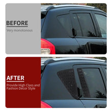 For 2007-2016 Jeep Compass 4 x Rear Triangular Window Glass Plate Trim Black RT-TCZ