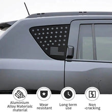 For 2007-2016 Jeep Compass Rear Window Cover Aluminum Alloy Glass Panel Black RT-TCZ
