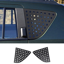 For 2007-2016 Jeep Compass Rear Window Cover Aluminum Alloy Glass Panel Black RT-TCZ