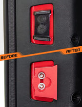 For 2007-2017 Jeep Wrangler JK JKU 2-Door & 4 Door Aluminum Alloy Rear Trunk Door Latch TL01 Tailgate Limiter RT-TCZ