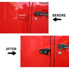 For 2007-2018 Jeep Wrangler JK 2/4-Door Iron Replace Engine Hood Hinge Door Hinge Trim Original Car Parts RT-TCZ