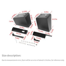 For 2007-2018 Jeep Wrangler JK 2-Dr Trunk Security Storage Box with Combination Lock RT-TCZ