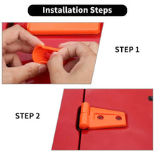 For 2007-2018 Jeep Wrangler JK 2 x Exterior Engine Hood Hinge Cover Trim RT-TCZ