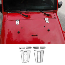 For 2007-2018 Jeep Wrangler JK 2 x Exterior Engine Hood Hinge Cover Trim RT-TCZ