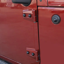 For 2007-2018 Jeep Wrangler JK 2Door Hood & Door Hinge Bolt Trim Cap Cover Kit, A-Pillar Protection, 12PCS RT-TCZ