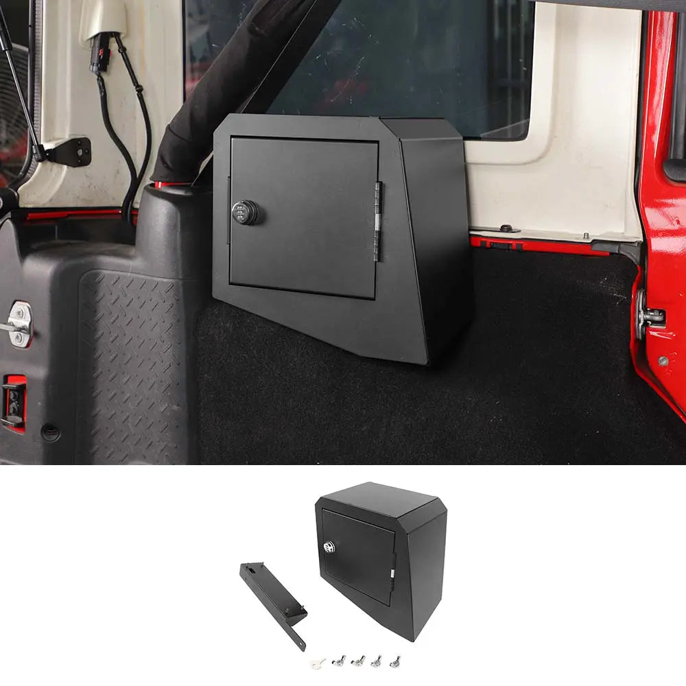 For 2007-2017 Jeep Wrangler JK 4-Dr Tailgate Security Box Left
