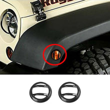 For 2007-2018 Jeep Wrangler JK Fender Wheel Eyebrow Trun Signal Guard Cover Euro version RT-TCZ