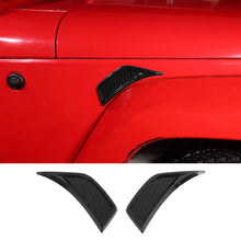 For 2007-2018 Jeep Wrangler JK Front Fender Leaf Plate Air Vent Cover Trim RT-TCZ