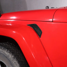 For 2007-2018 Jeep Wrangler JK Front Fender Leaf Plate Air Vent Cover Trim RT-TCZ