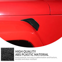 For 2007-2018 Jeep Wrangler JK Front Fender Leaf Plate Air Vent Cover Trim RT-TCZ
