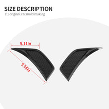 For 2007-2018 Jeep Wrangler JK Front Fender Leaf Plate Air Vent Cover Trim RT-TCZ