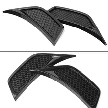 For 2007-2018 Jeep Wrangler JK Front Fender Leaf Plate Air Vent Cover Trim RT-TCZ