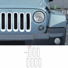For 2007-2018 Jeep Wrangler JK Front Grille Insert Frame Trim Ring RT-TCZ